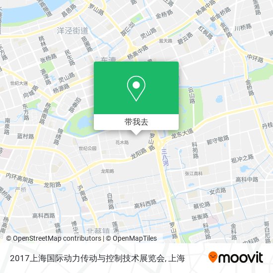 2017上海国际动力传动与控制技术展览会地图