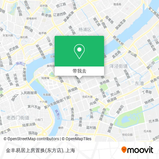 金丰易居上房置换(东方店)地图