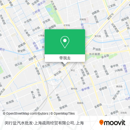 闵行盐汽水批发-上海疏雨经贸有限公司地图