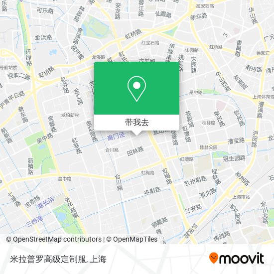 米拉普罗高级定制服地图