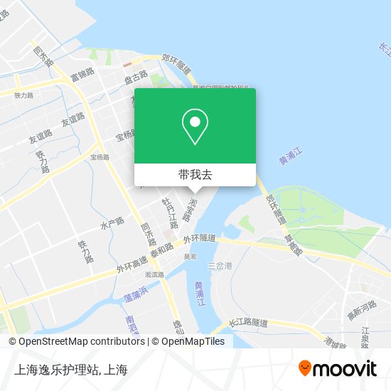 上海逸乐护理站地图