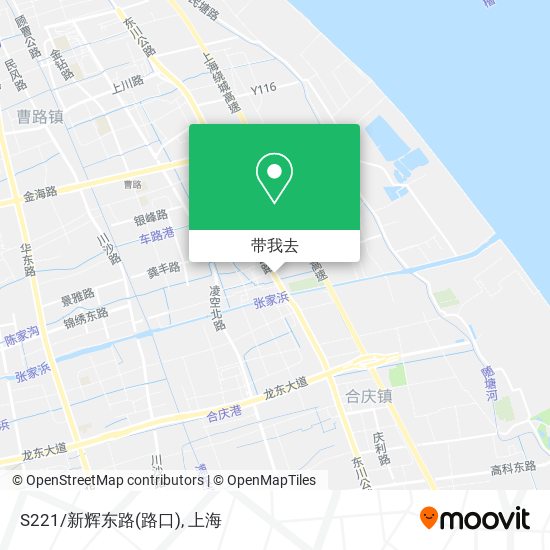 S221/新辉东路(路口)地图