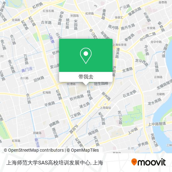 上海师范大学SAS高校培训发展中心地图