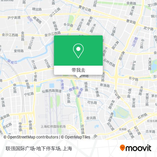 联强国际广场-地下停车场地图