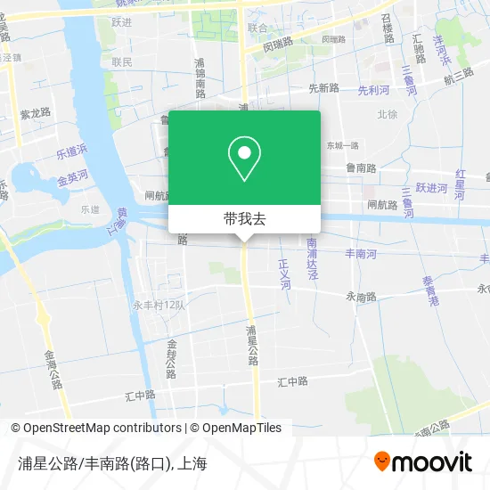 浦星公路/丰南路(路口)地图
