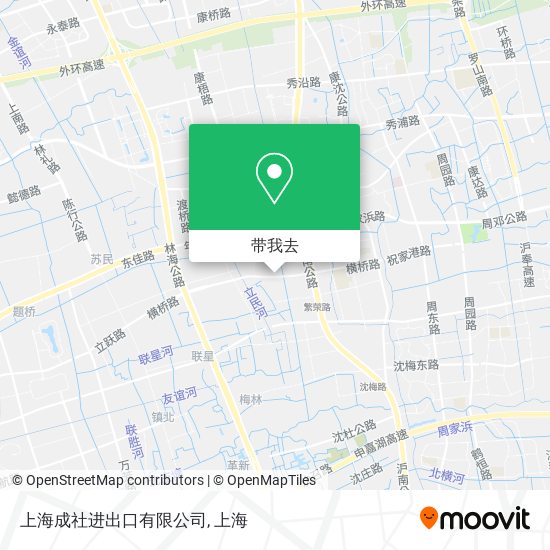 上海成社进出口有限公司地图
