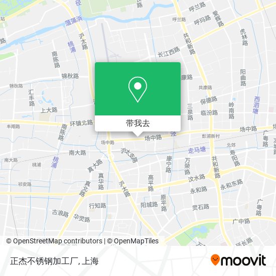 正杰不锈钢加工厂地图