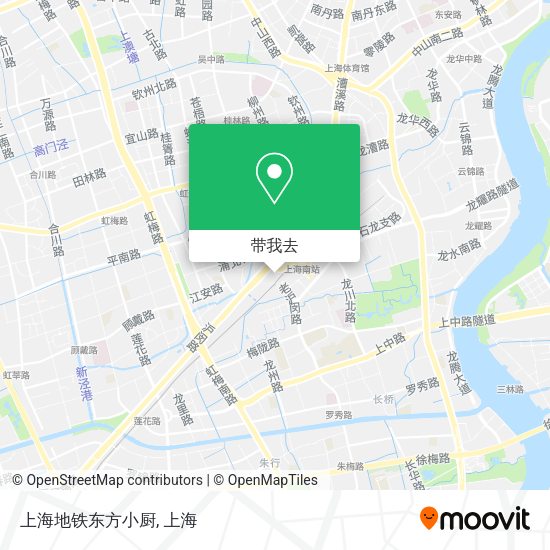 上海地铁东方小厨地图