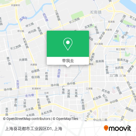 上海葵花都市工业园区D1地图