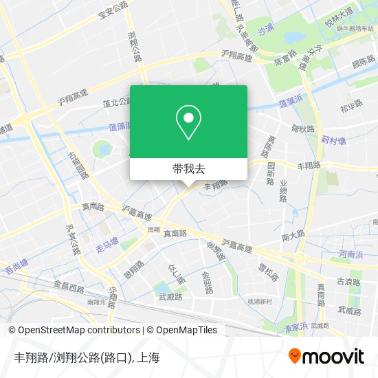 丰翔路/浏翔公路(路口)地图