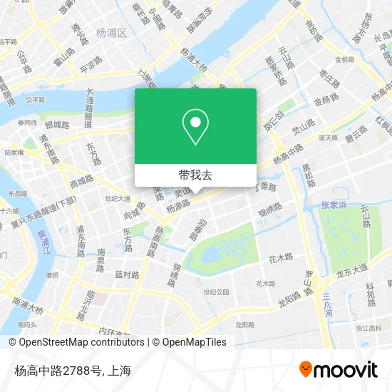 杨高中路2788号地图