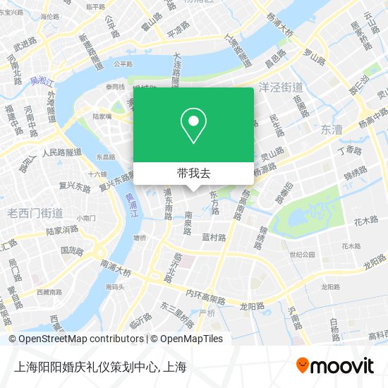 上海阳阳婚庆礼仪策划中心地图
