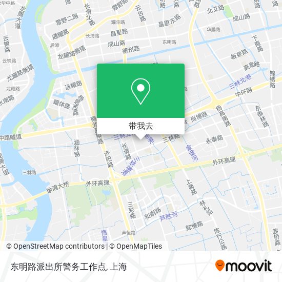 东明路派出所警务工作点地图