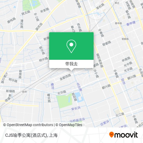 CJS瑜季公寓(酒店式)地图