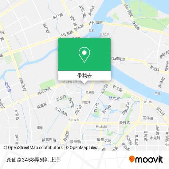 逸仙路3458弄6幢地图
