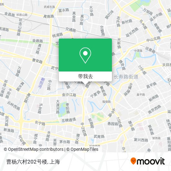 曹杨六村202号楼地图