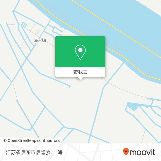 江苏省启东市启隆乡地图