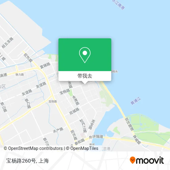 宝杨路260号地图