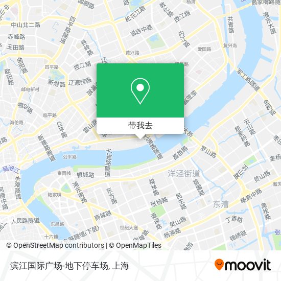 滨江国际广场-地下停车场地图
