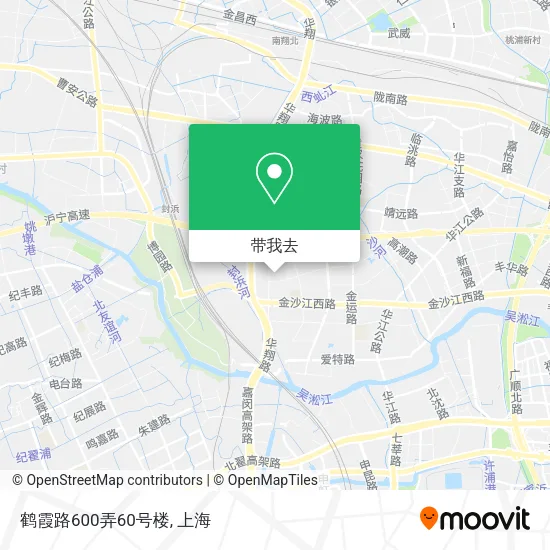 鹤霞路600弄60号楼地图