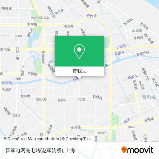 国家电网充电站(赵家沟桥)地图