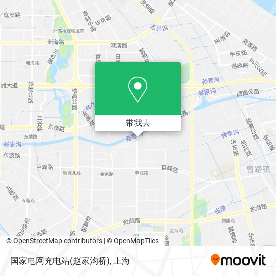 国家电网充电站(赵家沟桥)地图