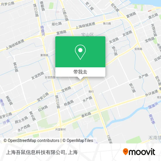 上海吾鼠信息科技有限公司地图