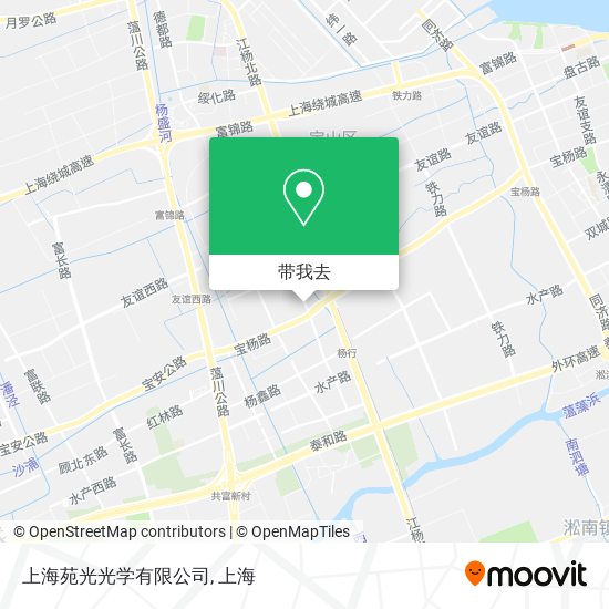 上海苑光光学有限公司地图