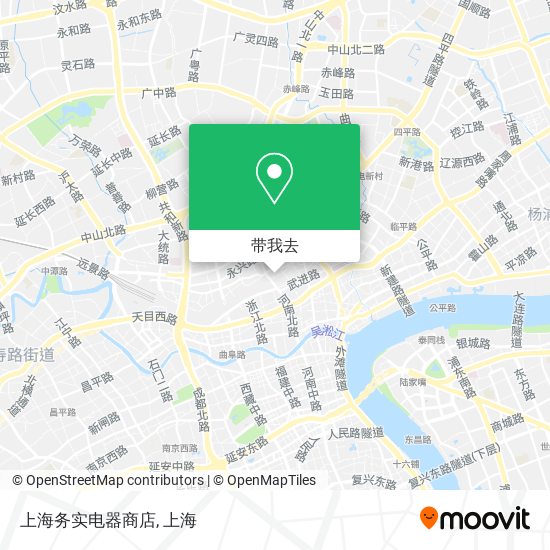 上海务实电器商店地图