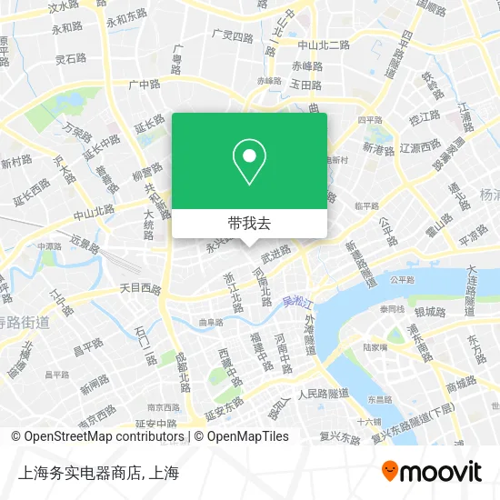 上海务实电器商店地图