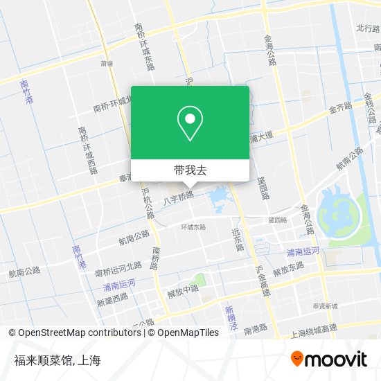 福来顺菜馆地图