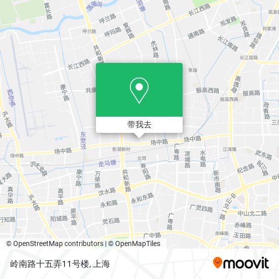 岭南路十五弄11号楼地图