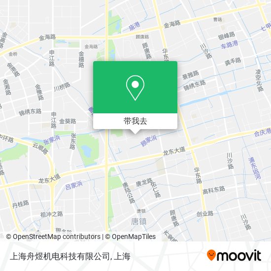 上海舟煜机电科技有限公司地图