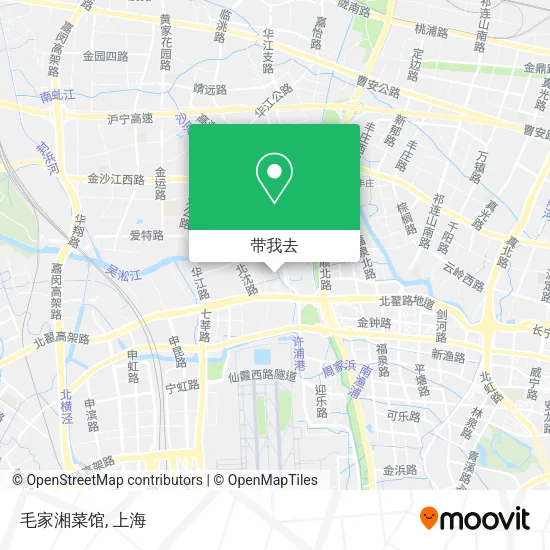 毛家湘菜馆地图