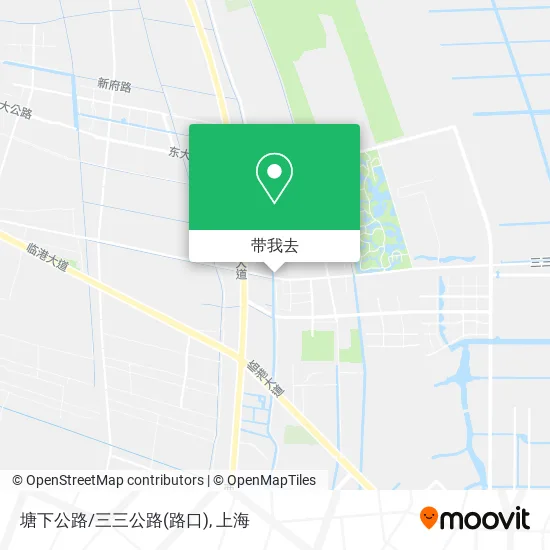 塘下公路/三三公路(路口)地图