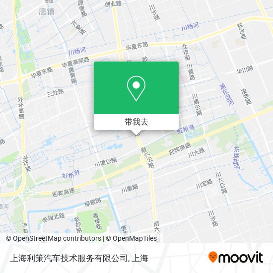 上海利策汽车技术服务有限公司地图