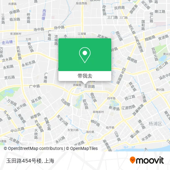 玉田路454号楼地图