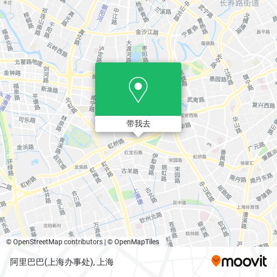 阿里巴巴(上海办事处)地图