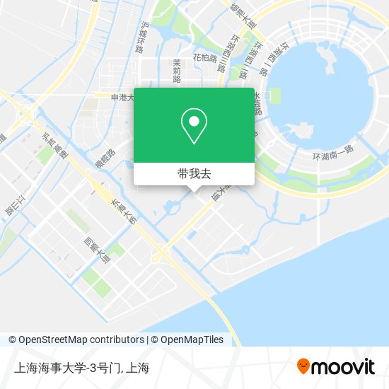 上海海事大学-3号门地图