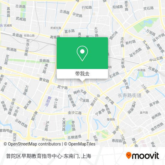 普陀区早期教育指导中心-东南门地图