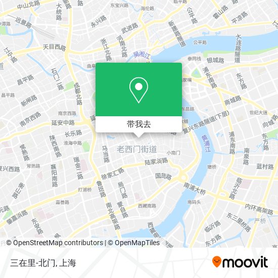 三在里-北门地图