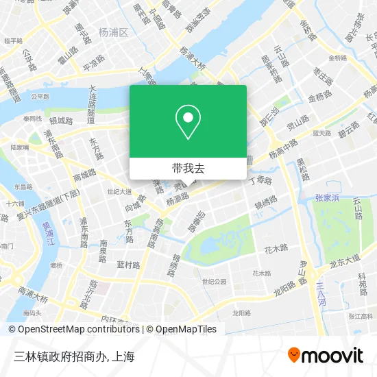 三林镇政府招商办地图