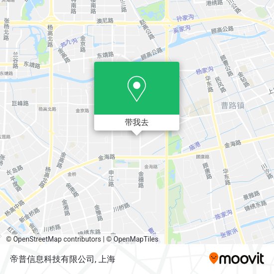 帝普信息科技有限公司地图