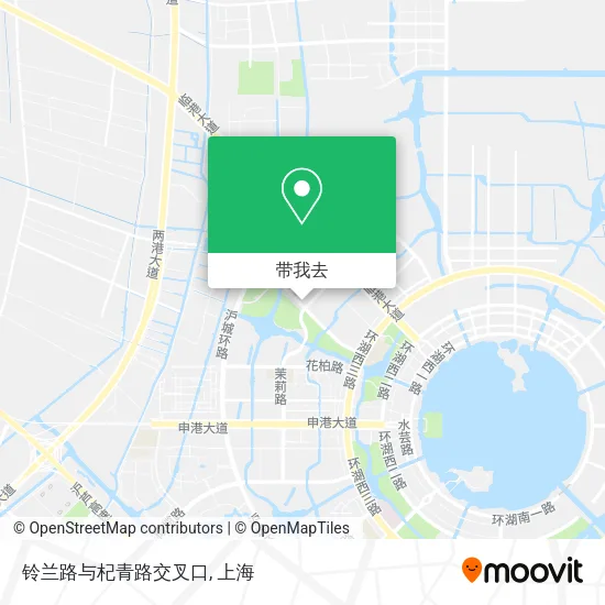 铃兰路与杞青路交叉口地图