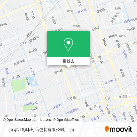 上海紫江彩印药品包装有限公司地图
