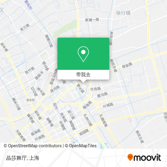 晶莎舞厅地图