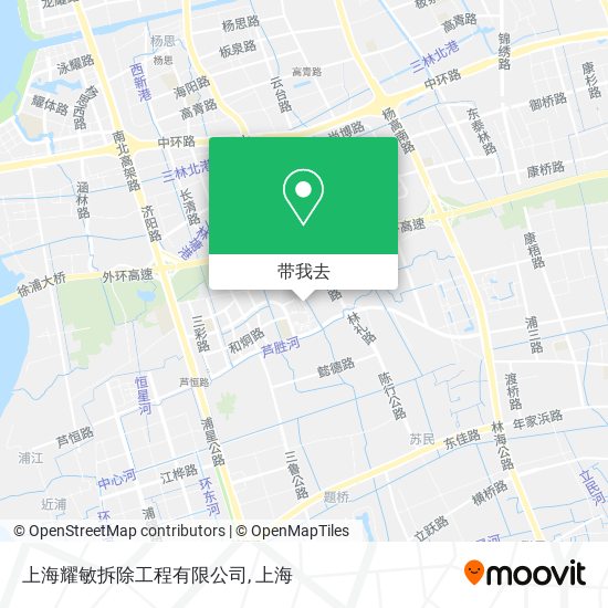 上海耀敏拆除工程有限公司地图