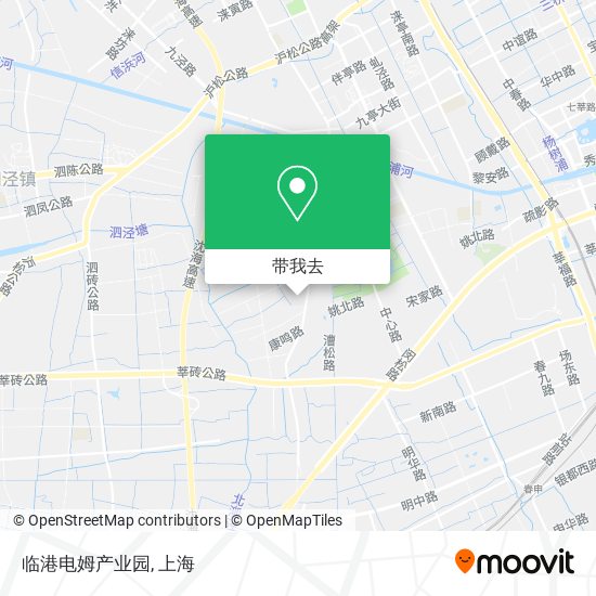 临港电姆产业园地图