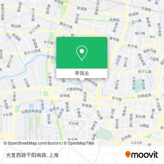 光复西路千阳南路地图