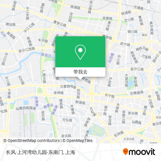 长风·上河湾幼儿园-东南门地图